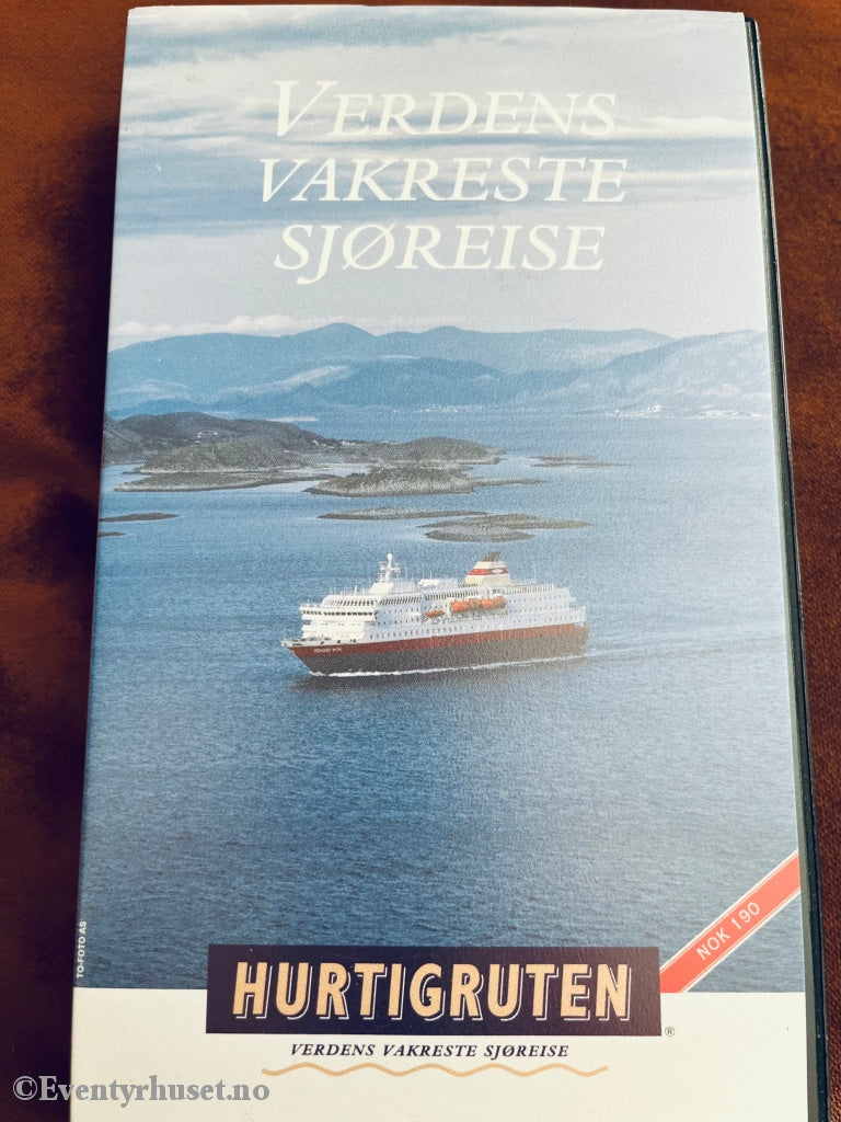 Hurtigruten - Verdens Vakreste Sjøreise. Vhs. Vhs