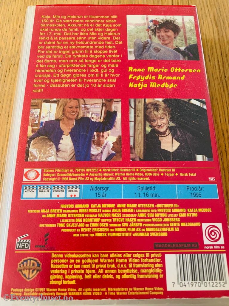 Hustruer Iii. 1995. Vhs. Vhs