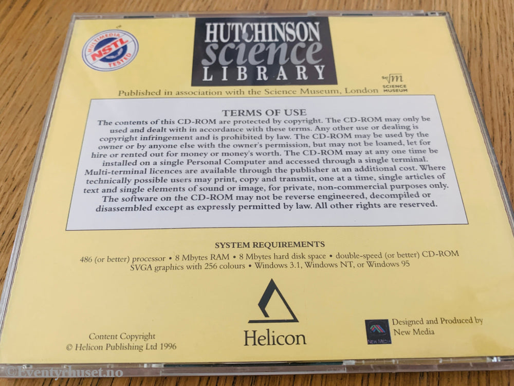 Hutchinson Science Library. PC-spill.