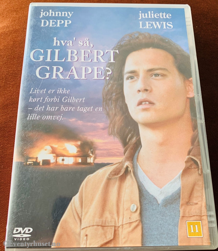 Hva Er Det Med Gilbert Grape 1993. Dvd. Dvd