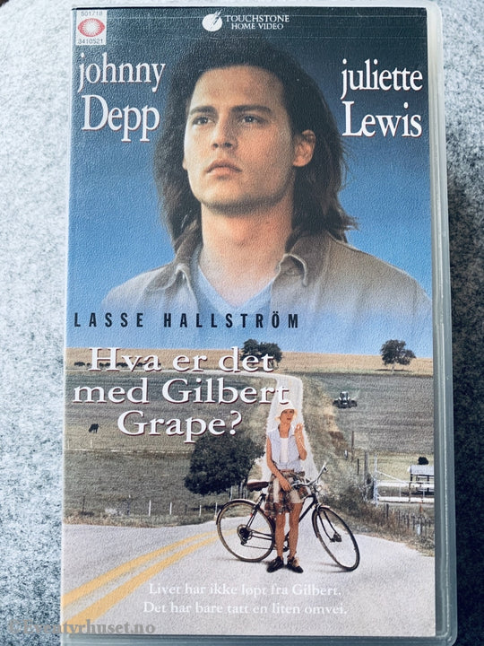 Hva Er Det Med Gilbert Grape 1993. Vhs Ny I Plast!