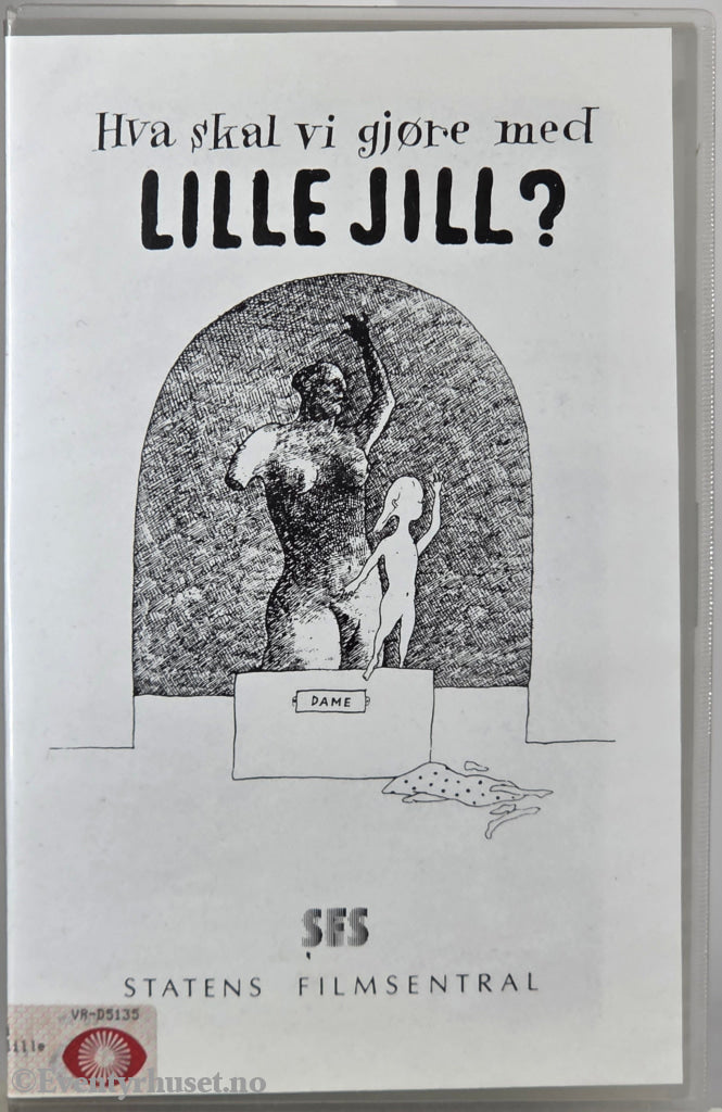 Hva skal vi gjøre med lille Jill? (1975). VHS Big Box.