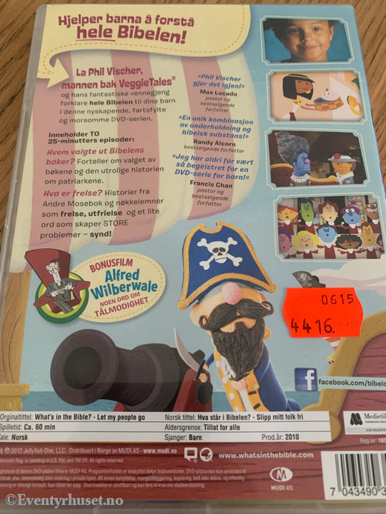 Hva står i Bibelen? Vol. 2 – Slipp mitt folk fri (2011). DVD.