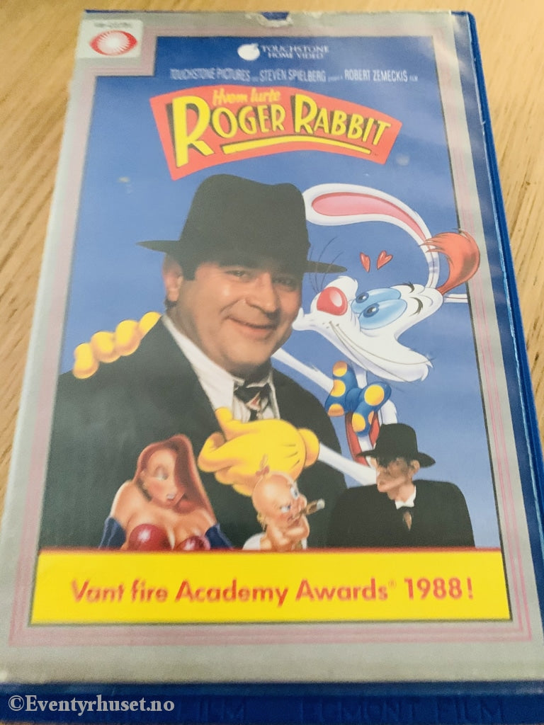 Hvem Lurte Roger Rabbit 1988. Vhs Big Box.