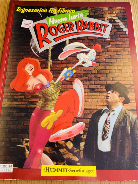 Hvem Lurte Roger Rabbit 1989. Tegneseriealbum