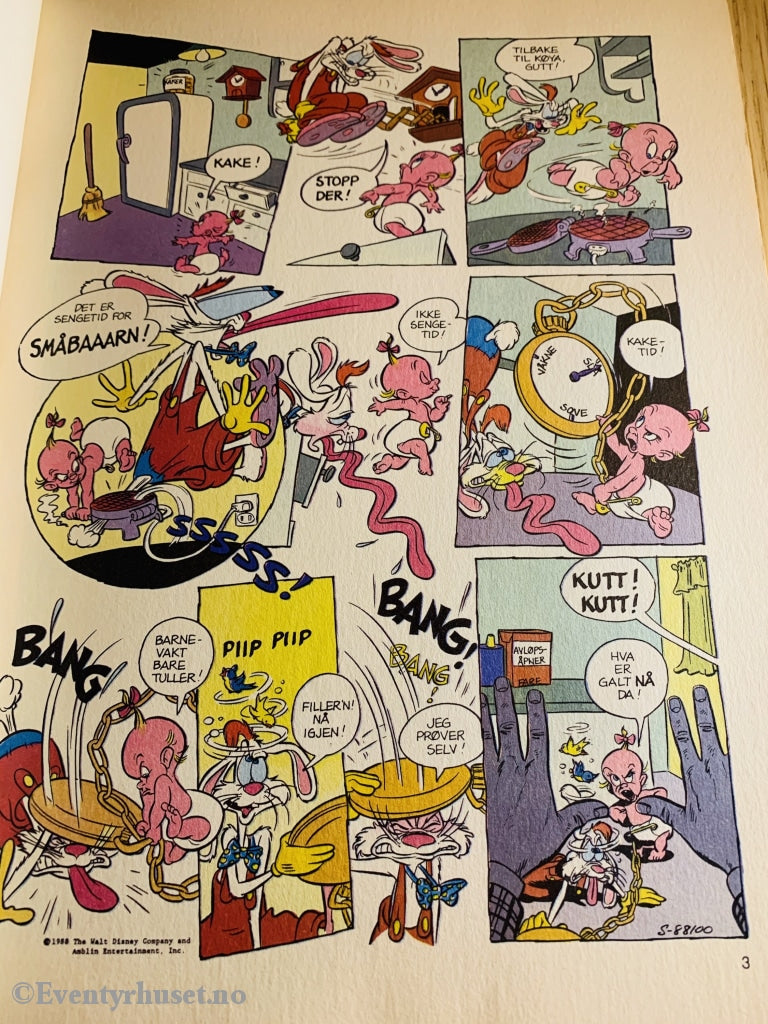 Hvem Lurte Roger Rabbit 1989. Tegneseriealbum