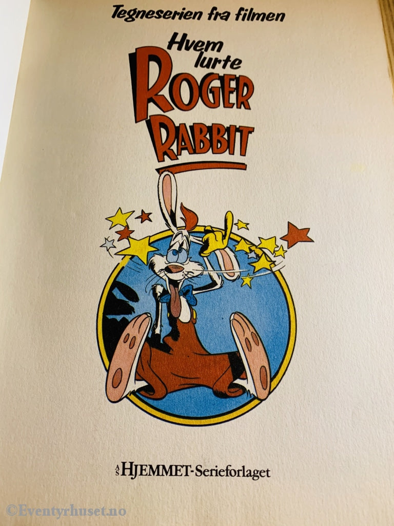 Hvem Lurte Roger Rabbit 1989. Tegneseriealbum