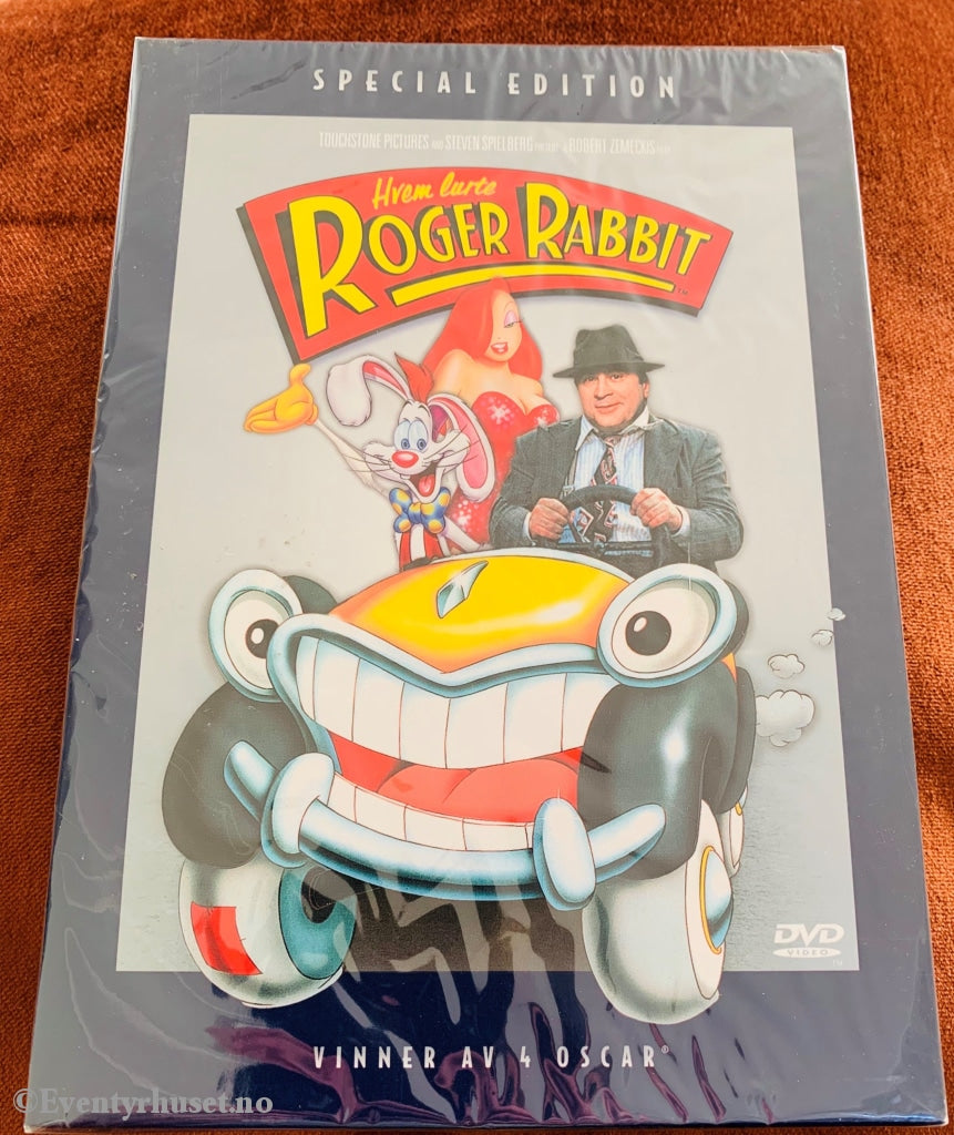 Hvem Lurte Roger Rabbit. Special Edition. 1988. Dvd Slipcase. Ny I Plast!