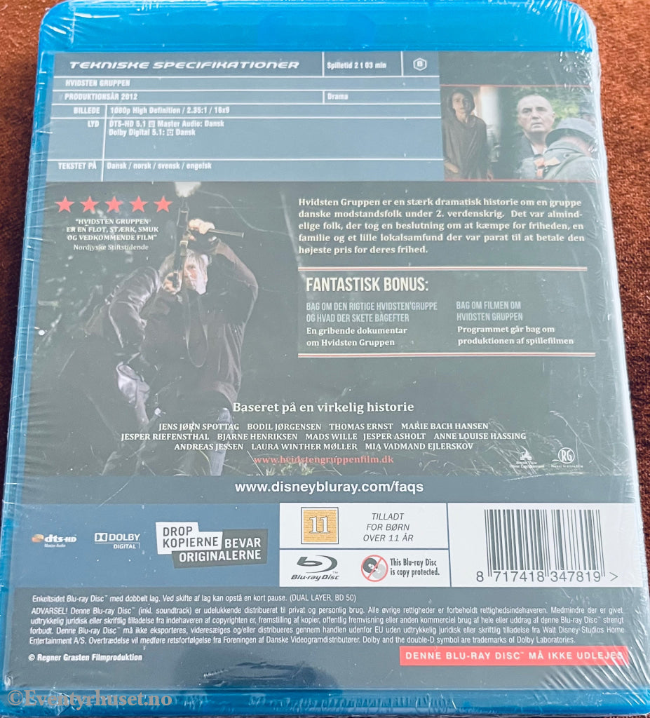 Hvidsten Gruppen. Blu-Ray. Ny I Plast! Blu-Ray Disc