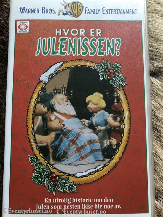 Hvor Er Julenissen 1974. Vhs. Vhs