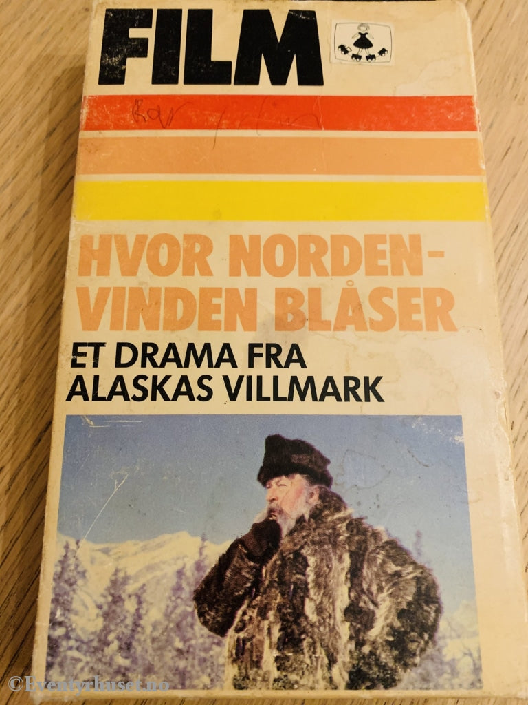 Hvor Nordenvinden Blåser. Vhs Slipcase.