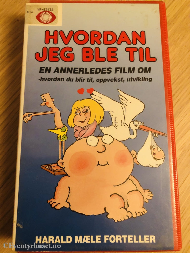 Hvordan Jeg Ble Til. 1991. Vhs. Vhs