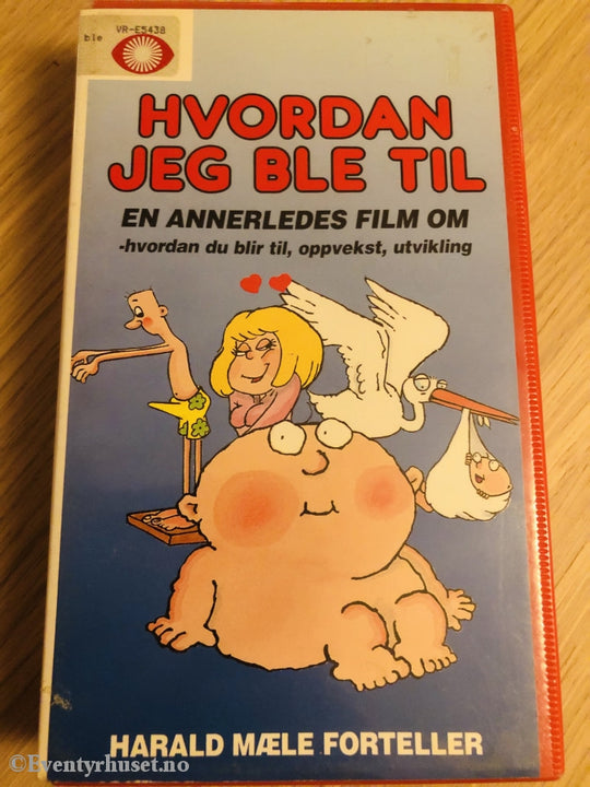 Hvordan Jeg Ble Til. 1991. Vhs. Vhs