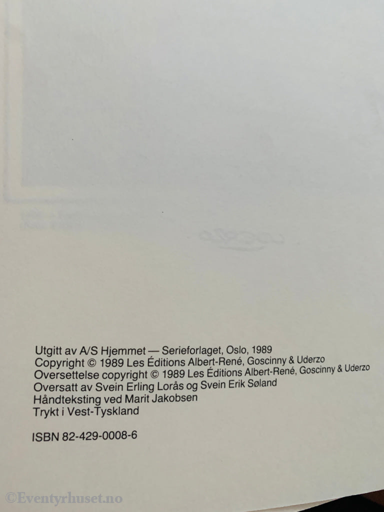 Hvordan Obelix falt oppi trollmannens gryte da han var liten (1999). Tegneseriealbum.
