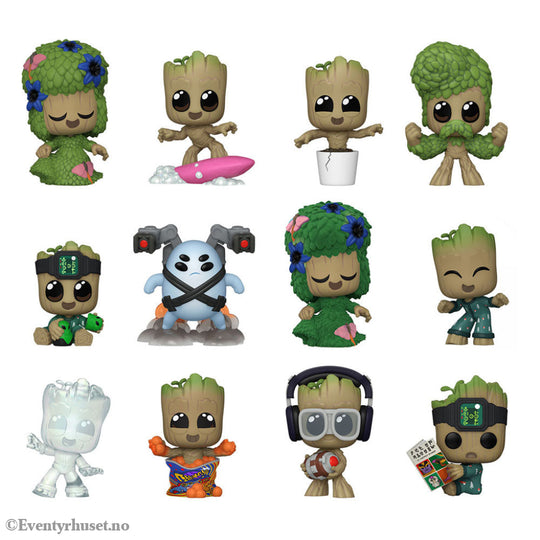 I Am Groot Mystery Mini Figures 5 cm Display (12) Collectibles