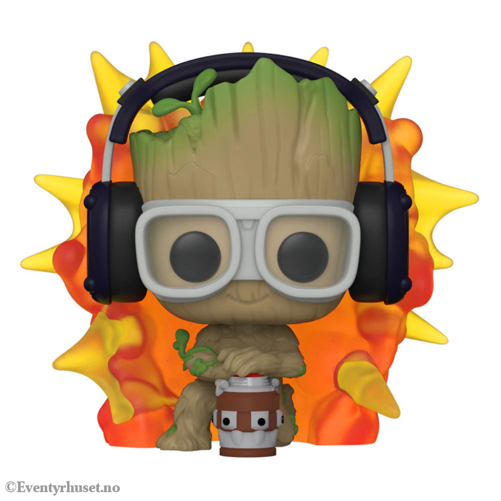 I Am Groot POP! Vinyl Figure Groot w/ detonator 9 cm Collectibles