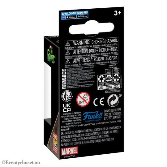 I Am Groot POP! Vinyl Keychains 4 cm Groot w/ Cheese Puffs Display (12) Fashion & Accessories