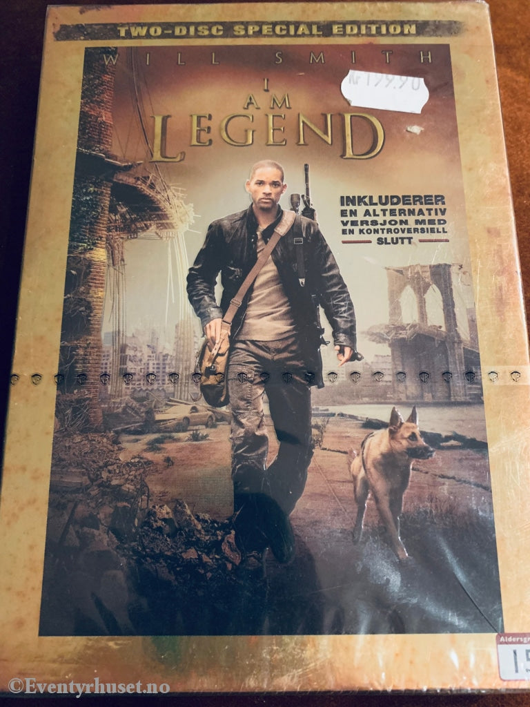 I Am Legend. 2007. Dvd. Slipcase. Ny I Plast! Dvd