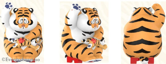 I Am Not Fat Tiger Roaring Love Series Mini Figures 9 cm Display (8) Collectibles