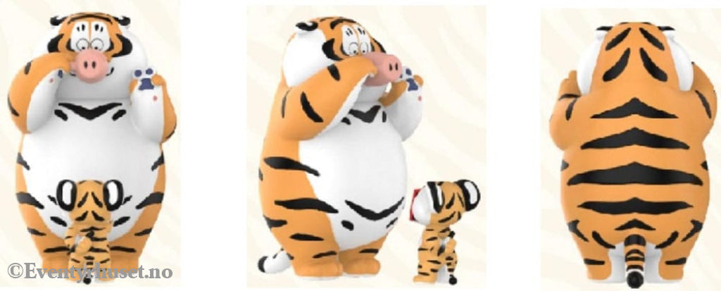 I Am Not Fat Tiger Roaring Love Series Mini Figures 9 cm Display (8) Collectibles
