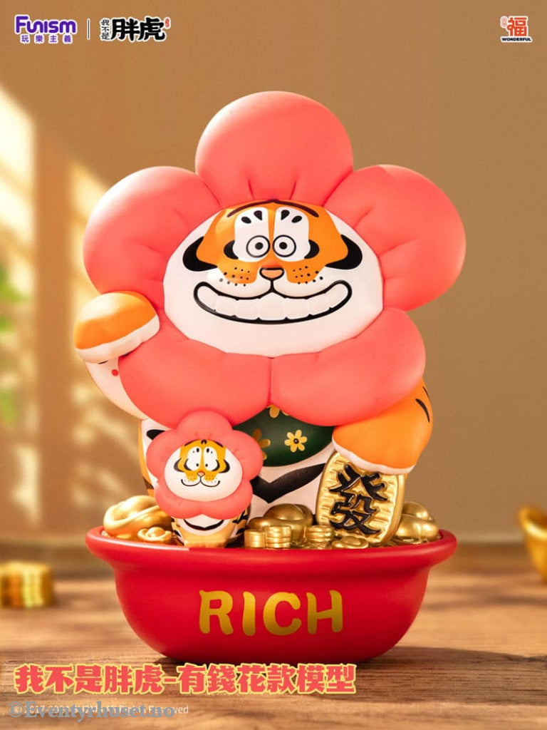 I Am Not Fat Tiger Statue 1/7 Alexander the Tiger Rich Flower 20 cm Collectibles