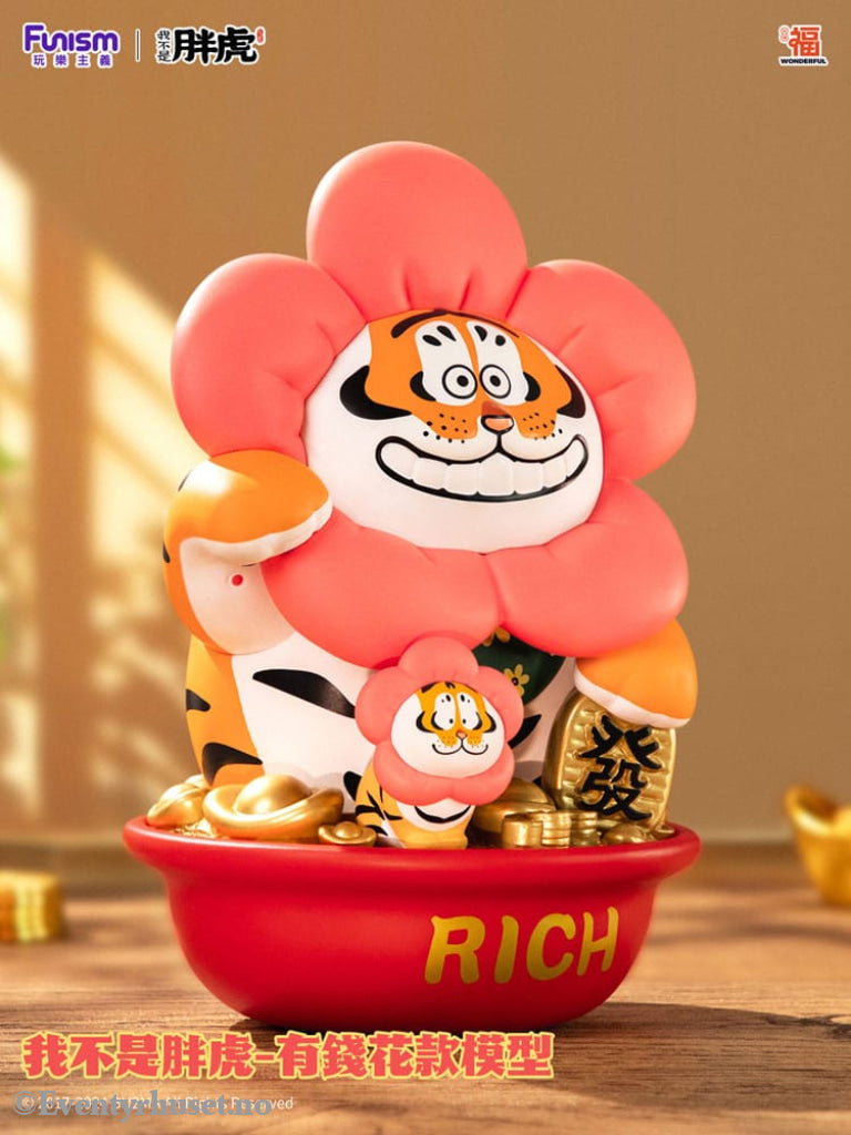 I Am Not Fat Tiger Statue 1/7 Alexander the Tiger Rich Flower 20 cm Collectibles