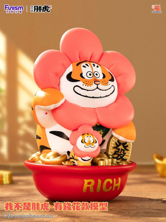 I Am Not Fat Tiger Statue 1/7 Alexander the Tiger Rich Flower 20 cm Collectibles