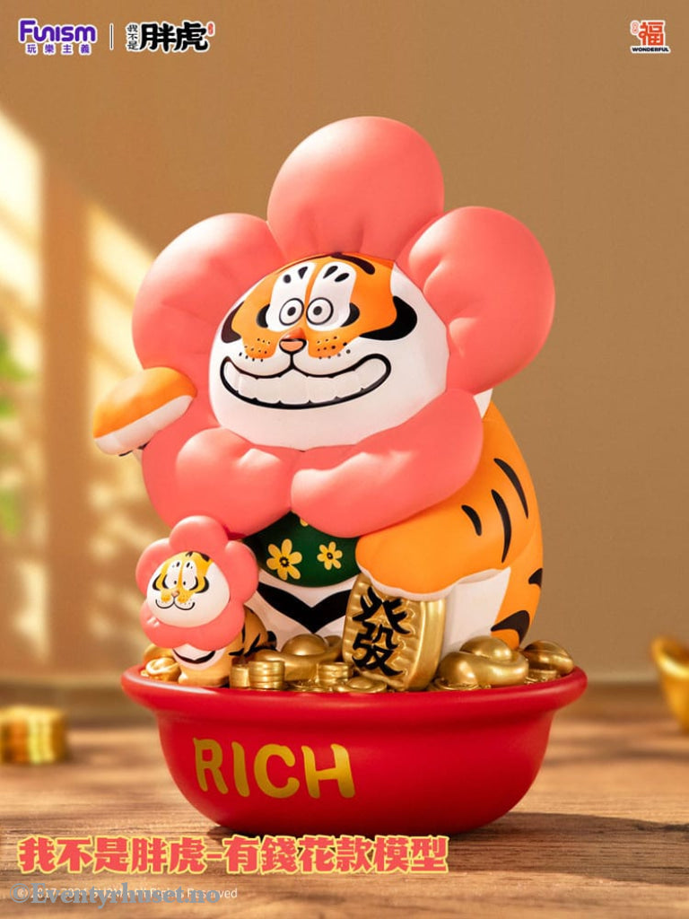 I Am Not Fat Tiger Statue 1/7 Alexander the Tiger Rich Flower 20 cm Collectibles