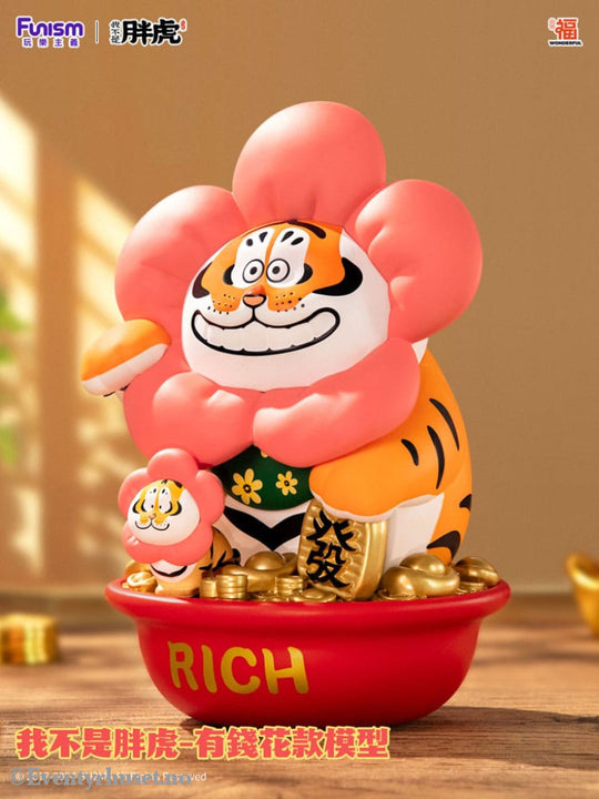 I Am Not Fat Tiger Statue 1/7 Alexander the Tiger Rich Flower 20 cm Collectibles