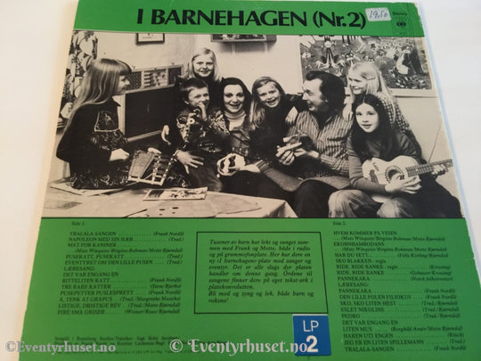 I Barnehagen! (Nr. 2). 1977. Lp. Lp Plate