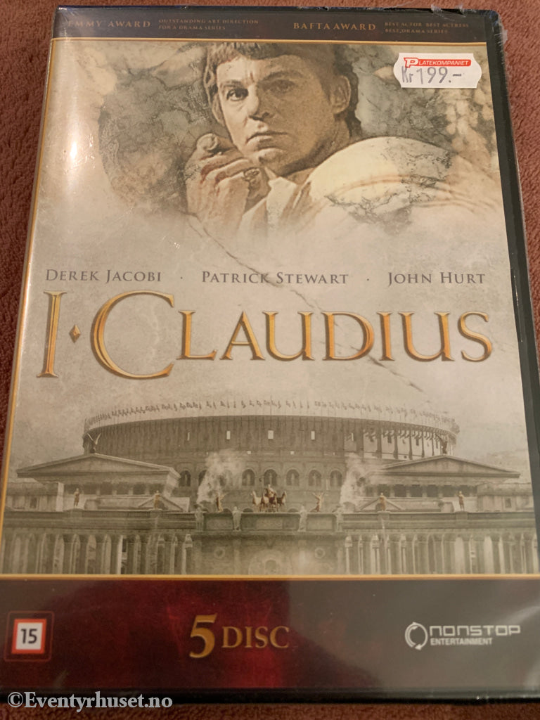 I, Claudius. DVD samleboks. Ny i plast!
