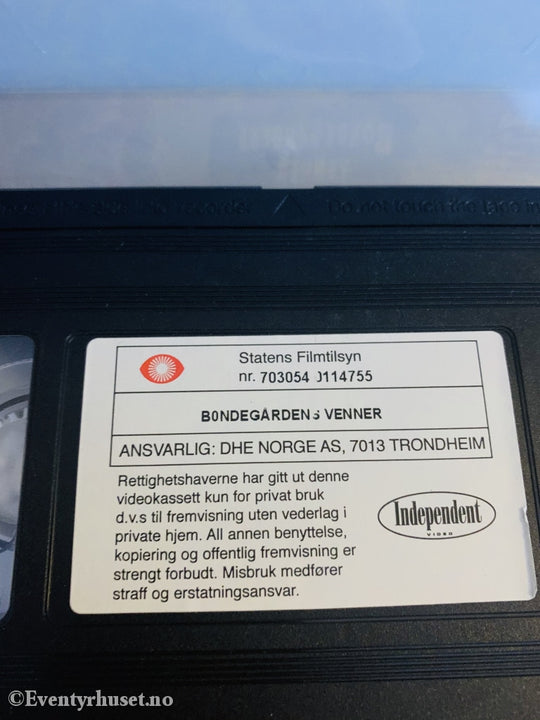 I Dyrenes Ville Verden - Bondegårdens Venner. 1997. Vhs. Vhs