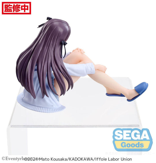 I May Be a Guild Receptionist but I’ll Solo Any Boss to Clock Out on Time PM Perching PVC Statue Alina Clover 14 cm