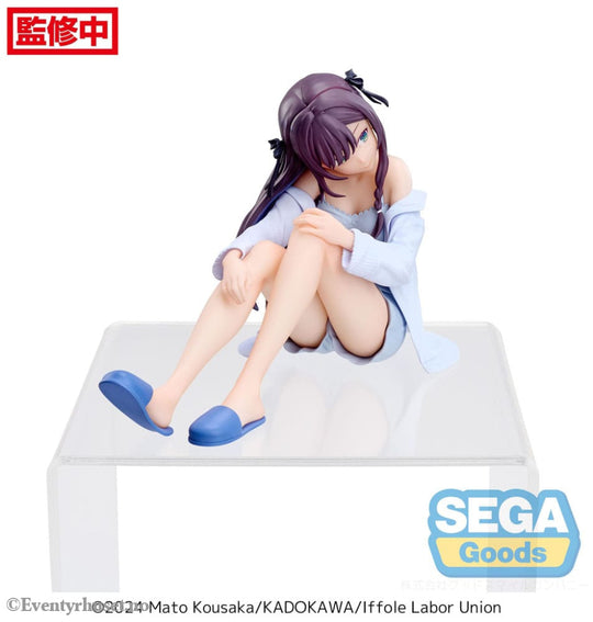 I May Be a Guild Receptionist but I’ll Solo Any Boss to Clock Out on Time PM Perching PVC Statue Alina Clover 14 cm
