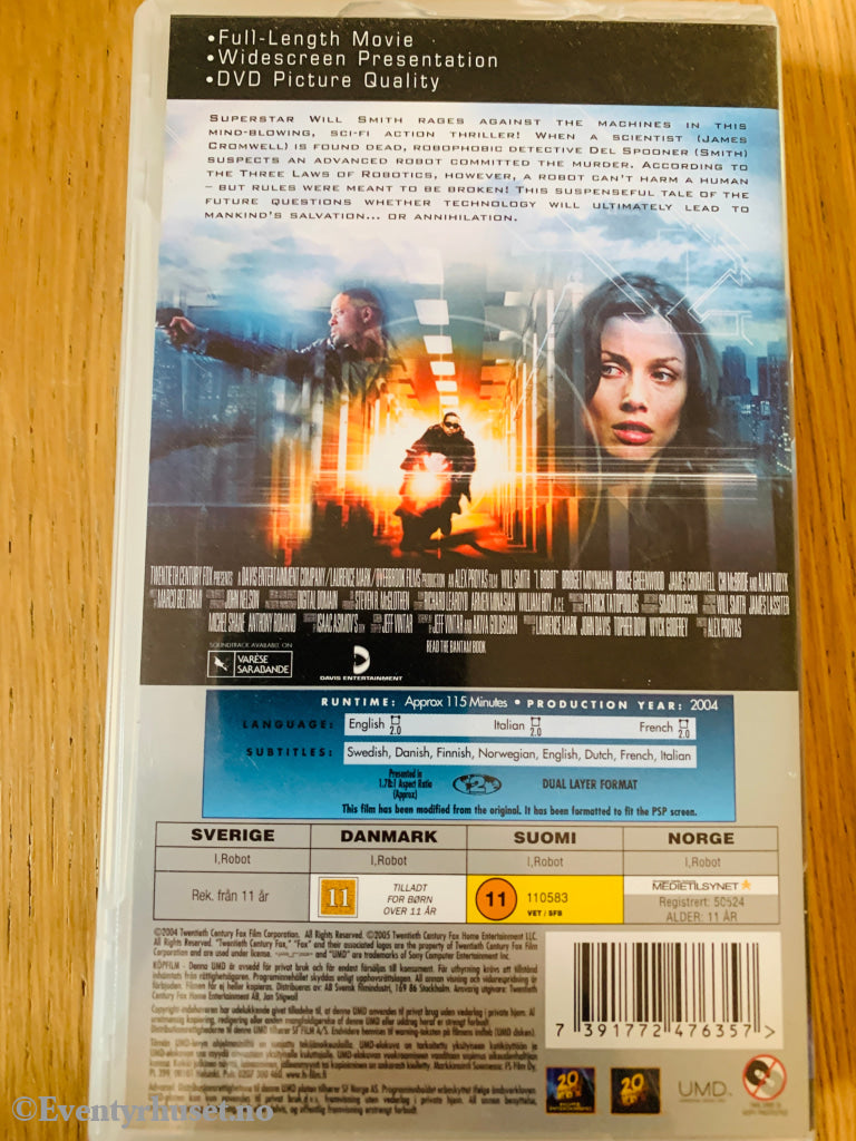 I, Robot. PSP.