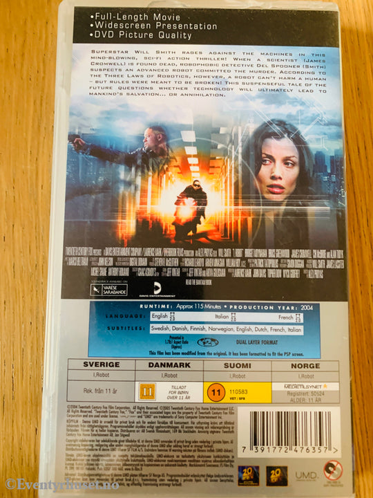 I, Robot. PSP.