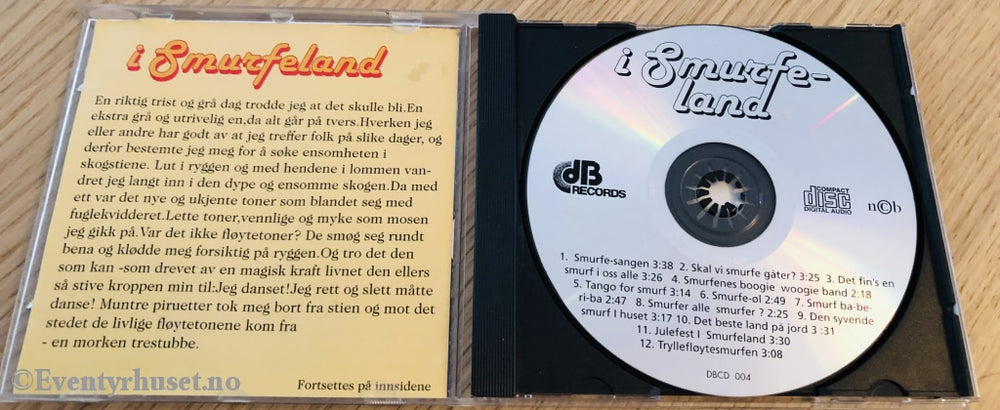 I Smurfeland. Geir Børresen Og Smurfene. 1997. Cd. Cd