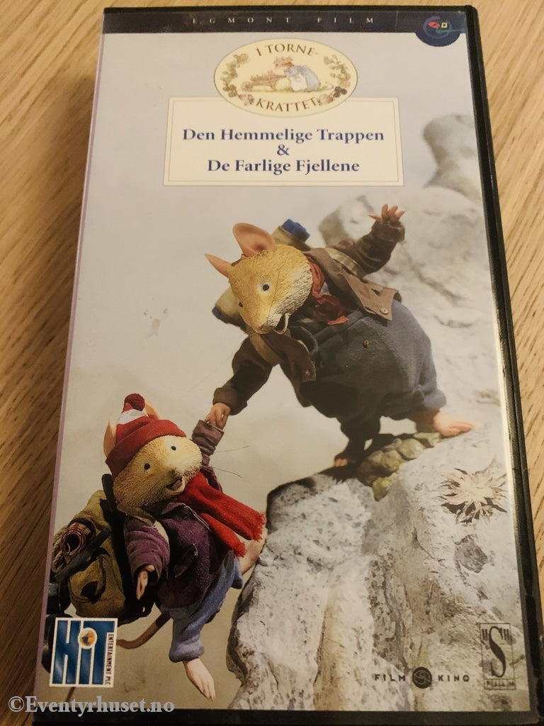 I Tornekrattet - Den Hemmelige Trappen & De Farlige Fjellene. 1999. Vhs. Vhs