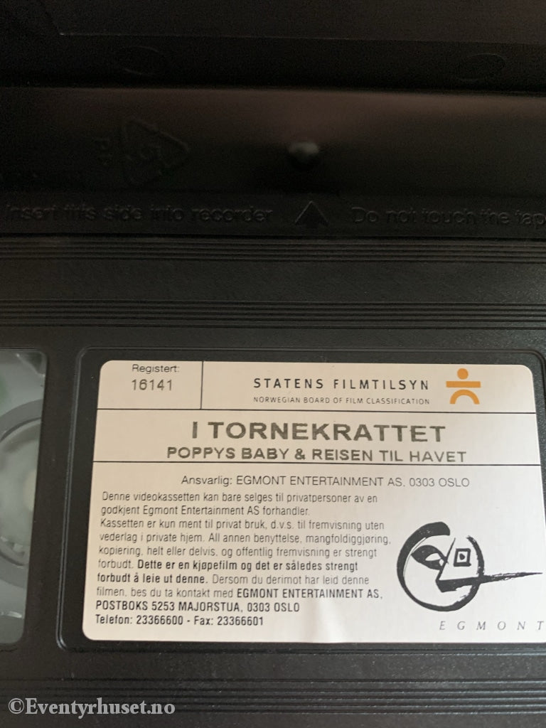 I Tornekrattet - Poppys Baby & Reisen Til Havet. 1999. Vhs. Vhs