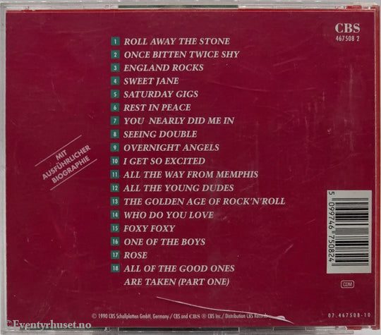 Ian Hunter, 1991, The Very Best Of Ian Hunter. Musikk-CD.