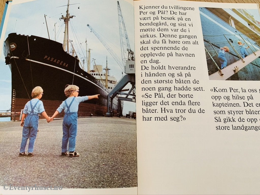 Ib Hansen. 1971. Tvillingene På Havnen. Fortelling