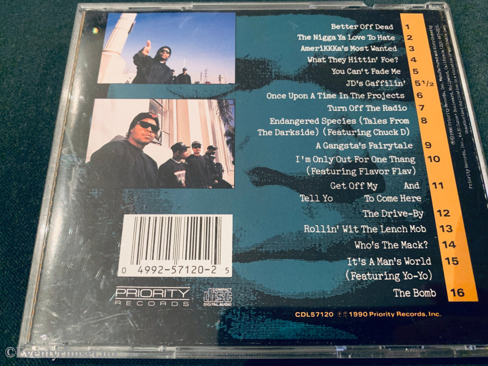 Ice Cube – AmeriKKKa's Most Wanted. 1990. CD.