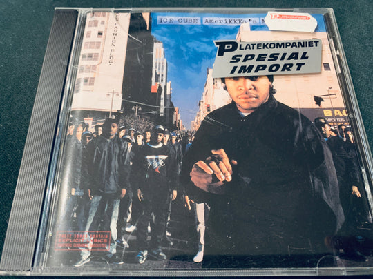 Ice Cube – AmeriKKKa's Most Wanted. 1990. CD.