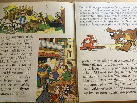 Idefix Får En Velfortjent Matbit. 1976. Fortelling