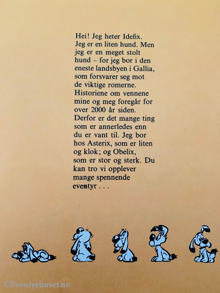 Idefix På Aketur. 1975. Fortelling