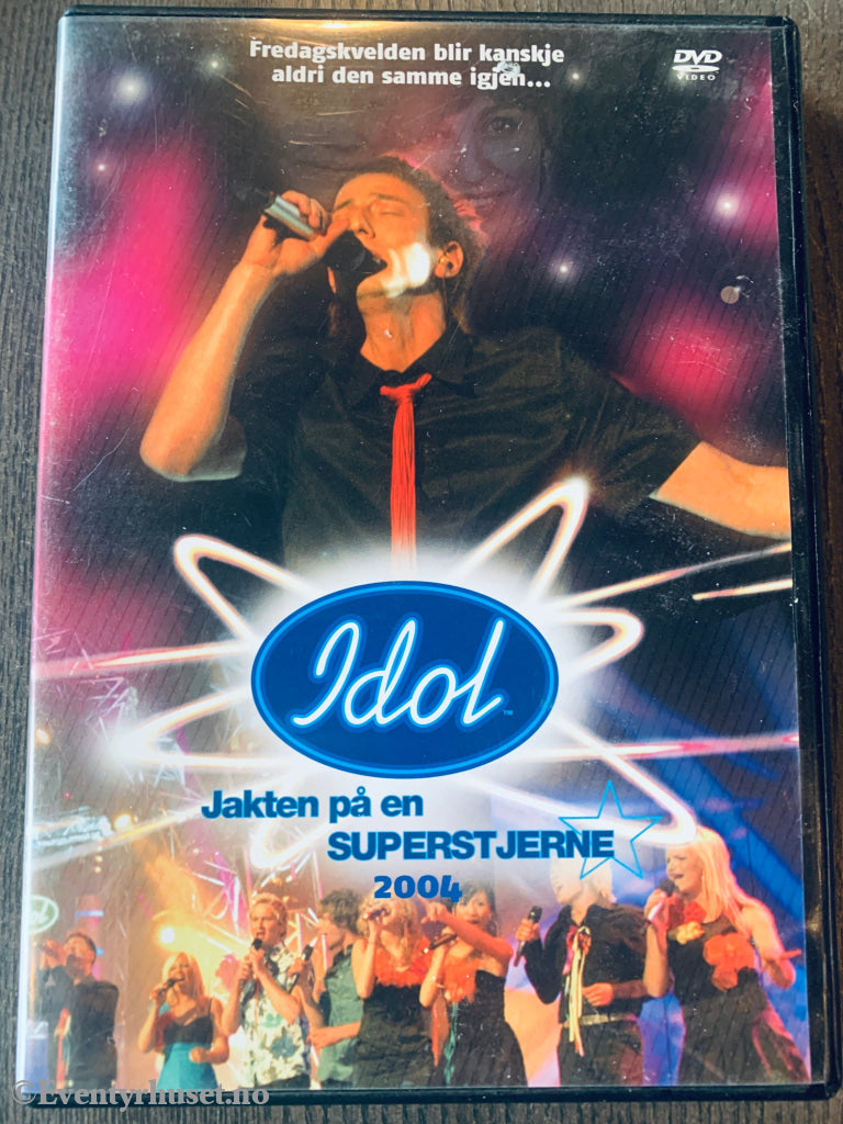 Idol - Jakten på en superstjerne 2004 (TV2). DVD. DVD