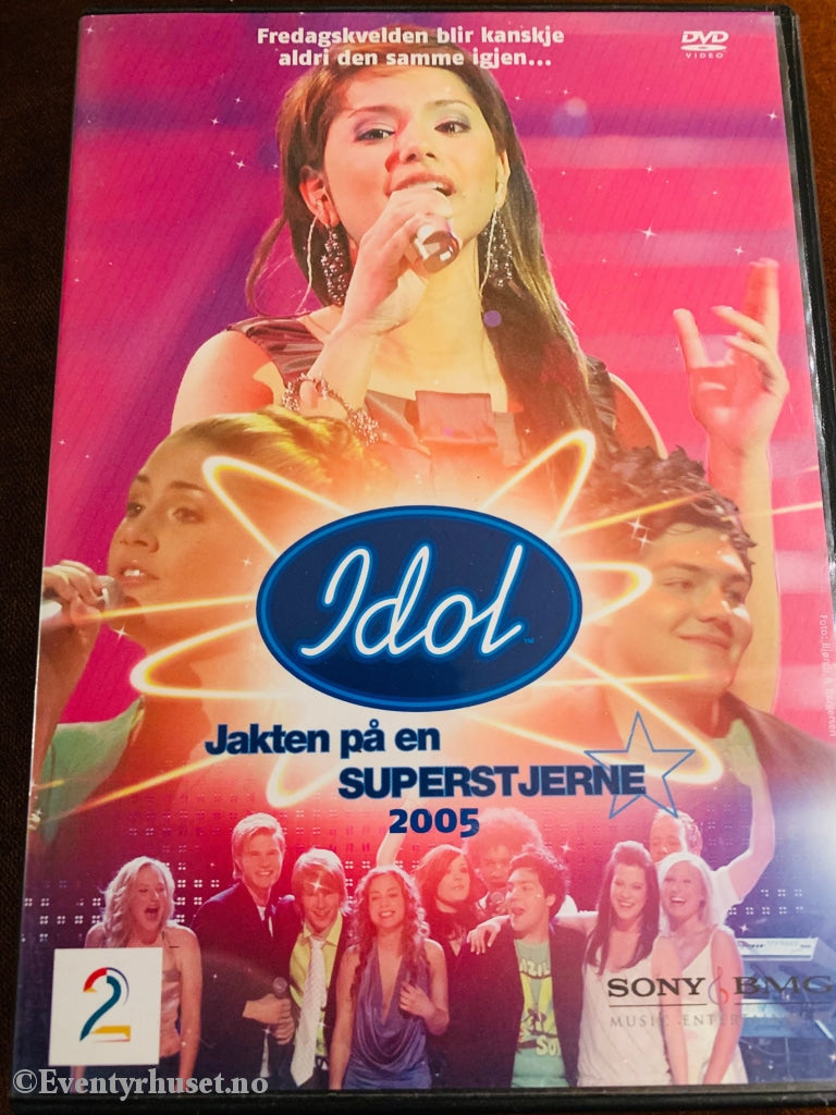 Idol - Jakten På En Superstjerne 2005 (Tv2). Dvd. Dvd