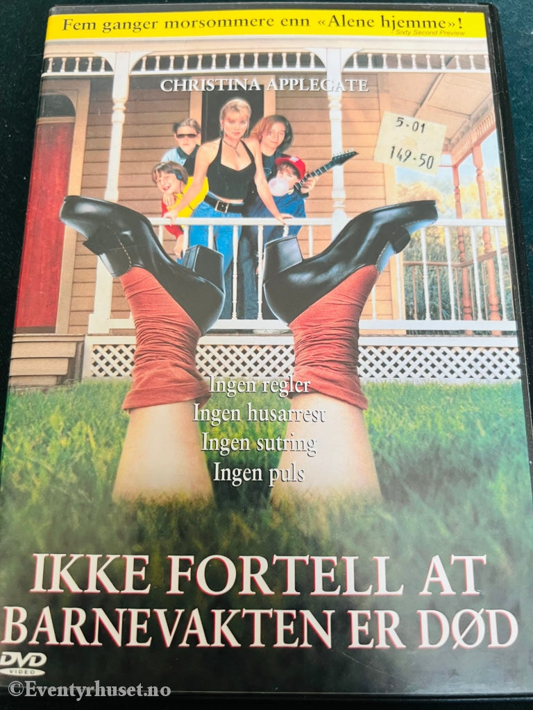 Ikke Fortell At Barnevakten Er Død. 1991. Dvd. Dvd