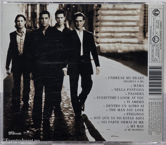 Il Divo. Il Divo. 2004 . Musikk-CD.