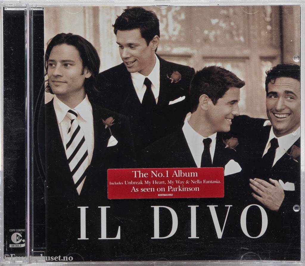 Il Divo. Il Divo. 2004 . Musikk-CD.